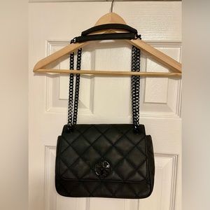 Tory Burch Matte Black Small Crossbody - outlet